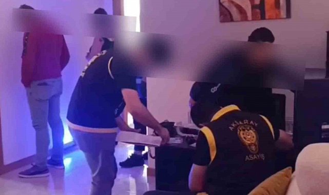 Aksaray'da fuhuş operasyonu: 3 tutuklama