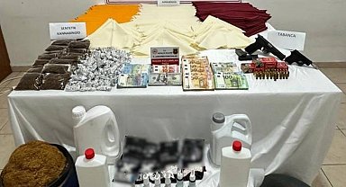 Alanya'da uyuşturucu operasyonu: 4 şüphelinin evine baskın