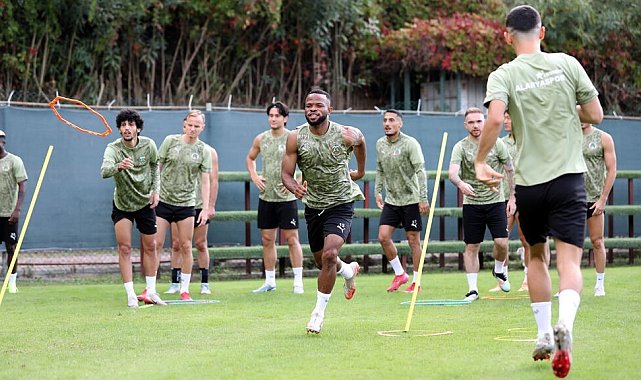 Alanyaspor, Trabzonspor maçı hazırlıklarını tamamladı