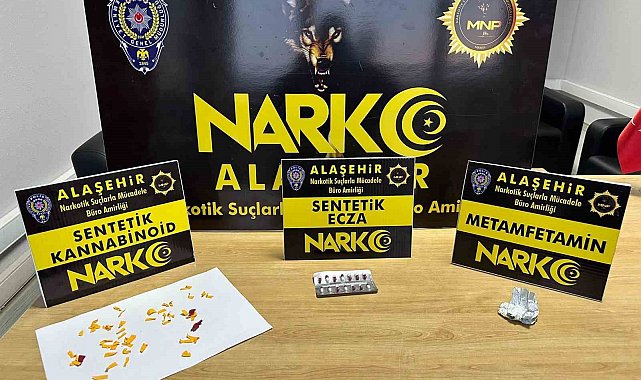 Alaşehir'de uyuşturucu operasyonu: 1 tutuklama