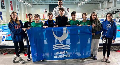 Aliağalı yüzücüler Türkiye finallerine kaldı