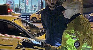Alkolden ehliyetini kaptıran sürücü, yolu 15 kilometre uzatsa da kurtulamadı