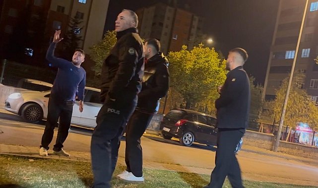 Alkollü yakalanmamak için şoför olduğunu inkar eden şahıs ekiplere zorluk çıkardı