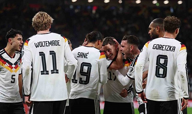 Almanya, Dünya Kupası biletini 6 golle aldı