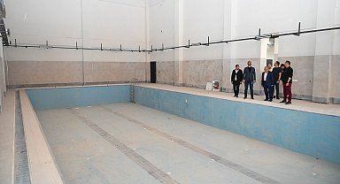 Altınoluk Sosyal Yaşam Merkezi'ni inceleyen Büyükkılıç, "Projemiz tamamlanma aşamasında"
