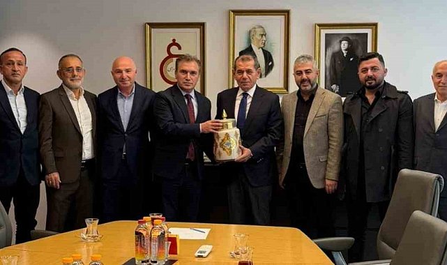 Alucra Kalkınma ve Eğitim Vakfı'ndan, Dursun Özbek'e ziyaret