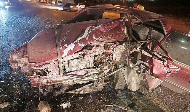 Amasya'da otomobiller çarpıştı: 1 ölü, 3 yaralı