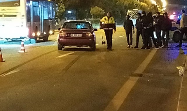 Ankara'da karşıdan karşıya geçerken aracın çarptığı yaya yaralandı