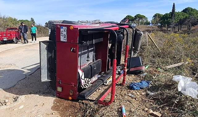 Antalya'da safari aracı devrildi: 9 turist yaralandı