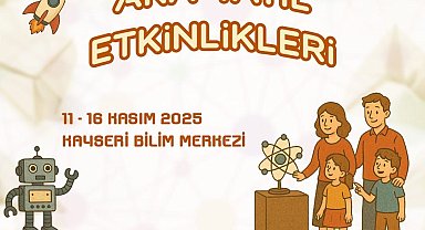 Ara tatilde öğrenciler, Bilim Merkezi'nde buluşacak