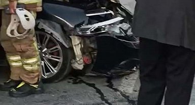 Arnavutköy'de feci kaza: 1 yaralı