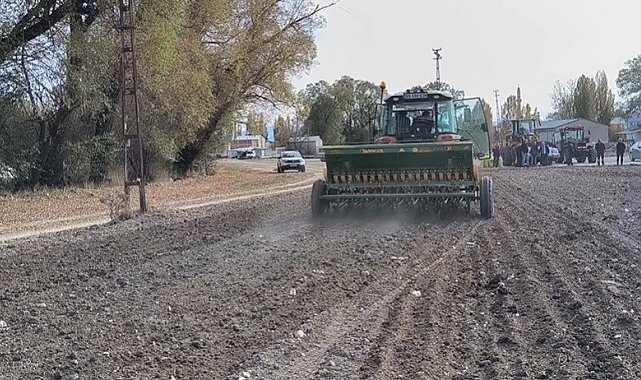 Arpalı'da suni mera tesisi oluşturuldu