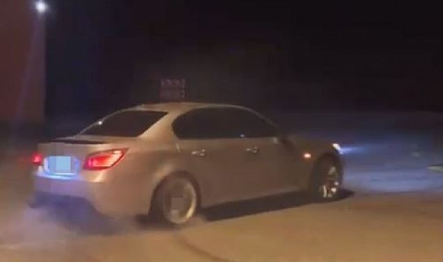 Artvin'de drift yapan sürücüye 46 bin lira cezası