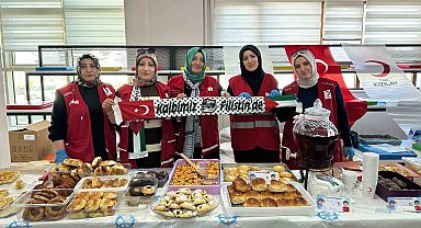 Atatürk Üniversitesi Özel Vakıf Okullarından Filistin'e destek