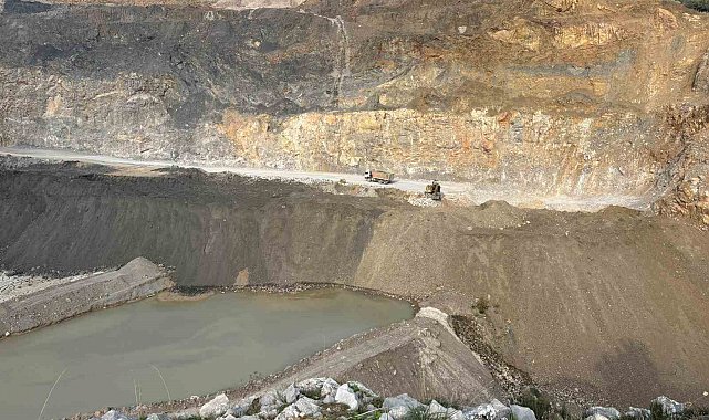 Atık suyu dereye boşaltan taş ocağına yasal işlem başlatıldı