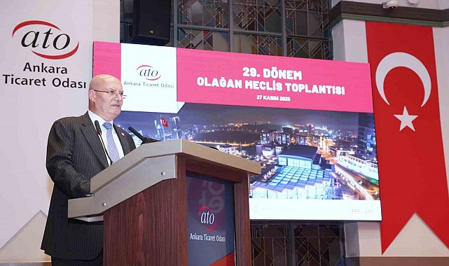 ATO Başkanı Baran: "Muhtemel deprem riskine karşı sanayi tesislerini, Ankara merkezde olacak şekilde İç Anadolu Bölgemize taşıyalım"