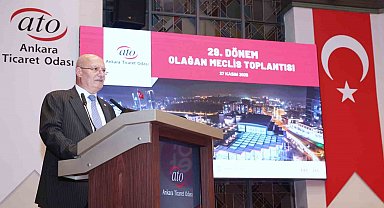 ATO Başkanı Baran: "Muhtemel deprem riskine karşı sanayi tesislerini, Ankara merkezde olacak şekilde İç Anadolu Bölgemize taşıyalım"