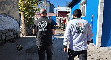 Avrupa Yetim Eli Derneği Ağrı'da nakdi yardım gerçekleştidi
