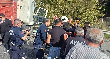 Aydın'da trafik kazası: 1 yaralı
