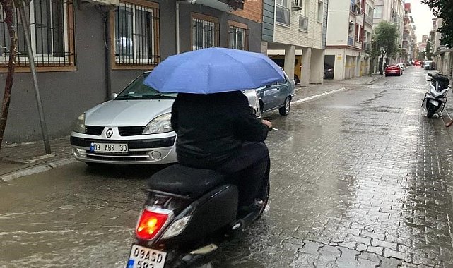 Aydın'da yağışlı hava etkili olacak