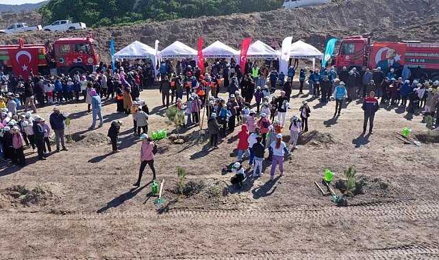 Aydın'da yarın binlerce fidan toprakla buluşacak