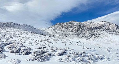 Aydınlar'da kar yağışı