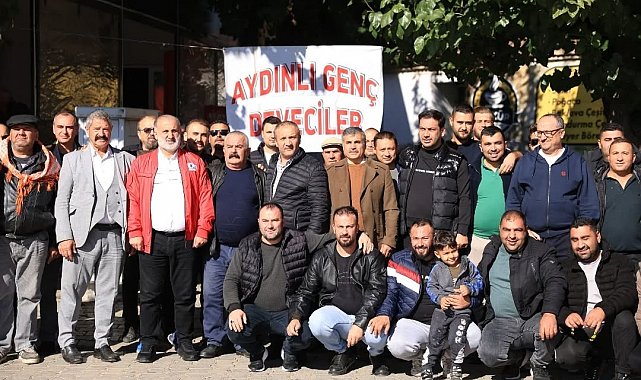 Aydınlı deveciler havut hayrında bir araya geldi