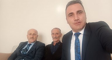 Aydıntepe'de emekli öğretmene vefa ziyareti