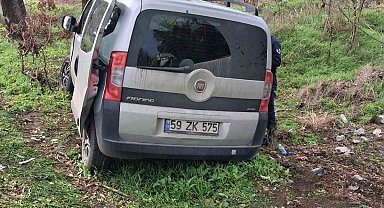 Babaeski'de trafik kazası: 1 ölü, 1 yaralı