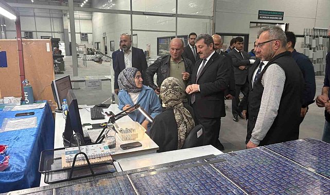 Bafra OSB'lerde üretim atağı: Vali Tavlı'dan yatırım turu