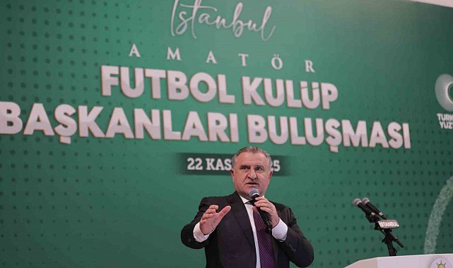 Bakan Bak: "İstanbul'da tesis devrimi yapacağız"