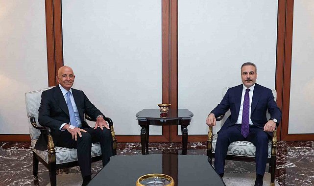 Bakan Fidan, ABD Büyükelçisi Barrack ve Trump'ın Kıdemli Danışmanı Gorka'yı kabul etti