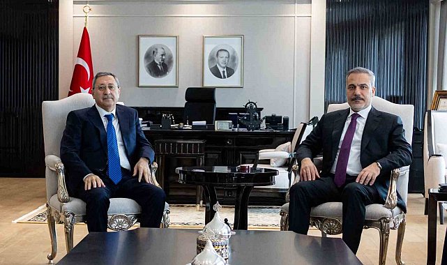 Bakan Fidan, Azerbaycan Cumhurbaşkanının Özel Görevler Temsilcisi Halefov'u kabul etti