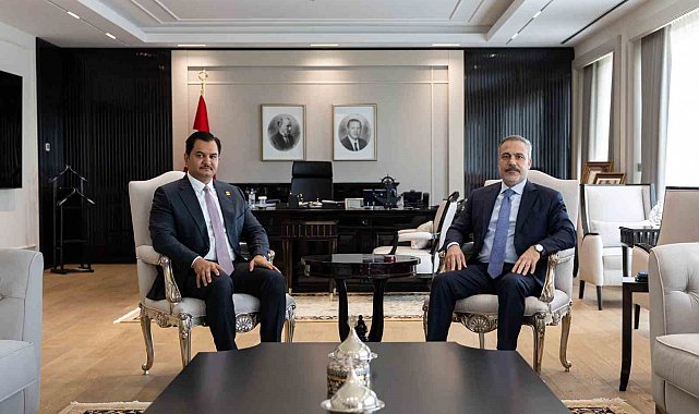 Bakan Fidan, Libya Ulusal Ordusu Genel Komutan Yardımcısı Orgeneral Hafter'i kabul etti