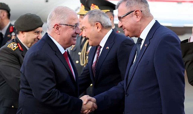 Bakan Güler, 2. Karabağ Savaşı zafer kutlamalarına katılmak üzere Azerbaycan'a geldi