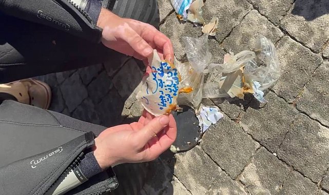 Baraj dibini temizlerken neye uğradıklarını şaşırdılar