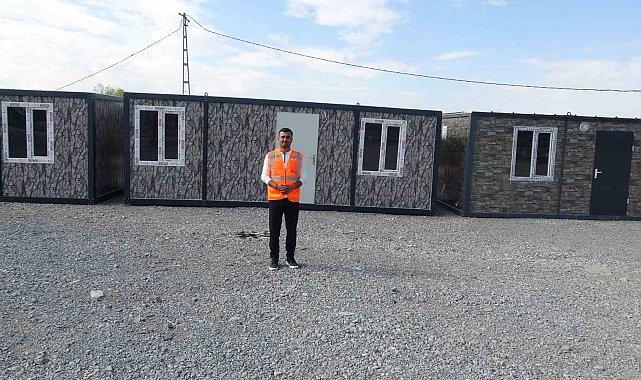 Barınmak için konteyner üretmek isterken seri üretime geçti