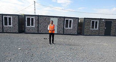 Barınmak için konteyner üretmek isterken seri üretime geçti