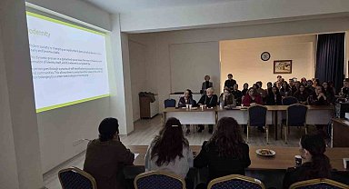 BARÜ'de Ukrayna Lviv Ivan Franko Ulusal Üniversitesi iş birliğinde uluslararası panel düzenlendi