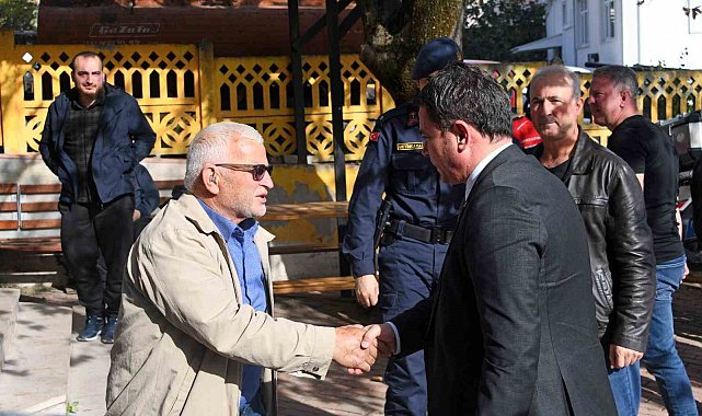 Başkan Aydın'ın Cuma durağı Çağlayan Mahallesi