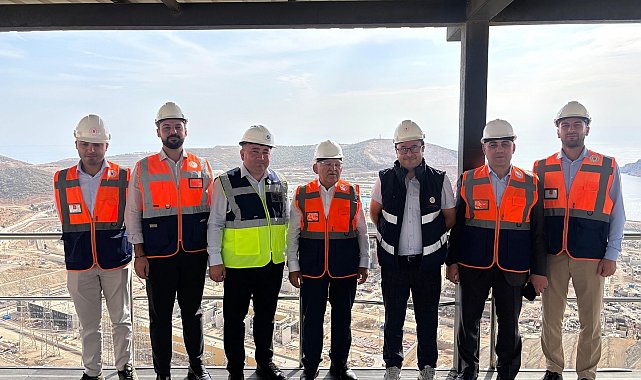 Başkan Büyükkılıç; Akkuyu Nükleer Güç Santrali'ni inceledi