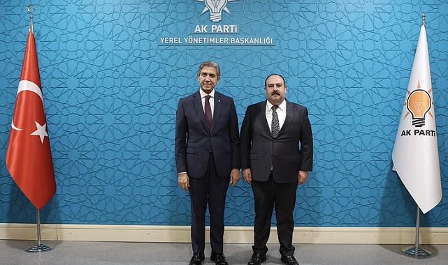 Başkan Hamamcı devam eden ve planlanan projelerle ilgili Ankara'da görüşmeler yaptı