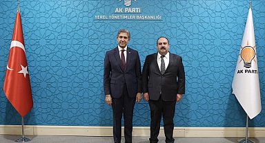 Başkan Hamamcı devam eden ve planlanan projelerle ilgili Ankara'da görüşmeler yaptı