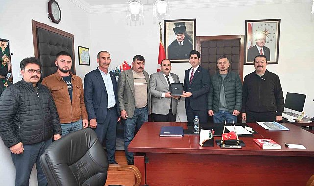 Başkan Hamamcı'dan yeni İnönü İlçe Kaymakamı Teymür'e hayırlı olsun ziyareti