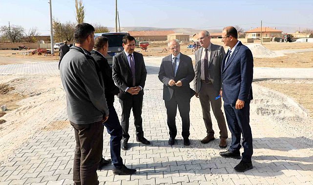 Başkan Kılca: "2025 sonuna kadar 245 bin metrekare parke ve 80 bin metretül bordür hedefimizi tamamlamayı amaçlıyoruz"