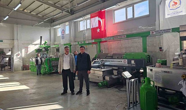 Başkan Pütün; "Zeytinyağı üretim tesisimizde yeni sezon başladı"