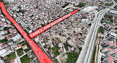Başkan Sandıkçı: "Canik 2. Yeni Bulvar Yolu'nu ilçemize kazandırıyoruz"