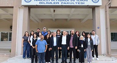 Başkan Tetik üniversite öğrencileri ile buluştu
