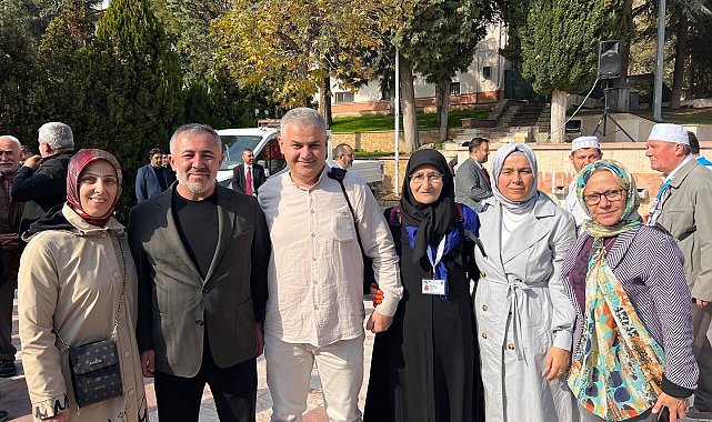 Başkan Yıldırım umrecilerin manevi duygularına ortak oldu