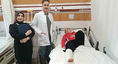 Batman'da bir ilk: Milli sporcu kapalı yöntem aşil tendonu ameliyatıyla sağlığına kavuştu